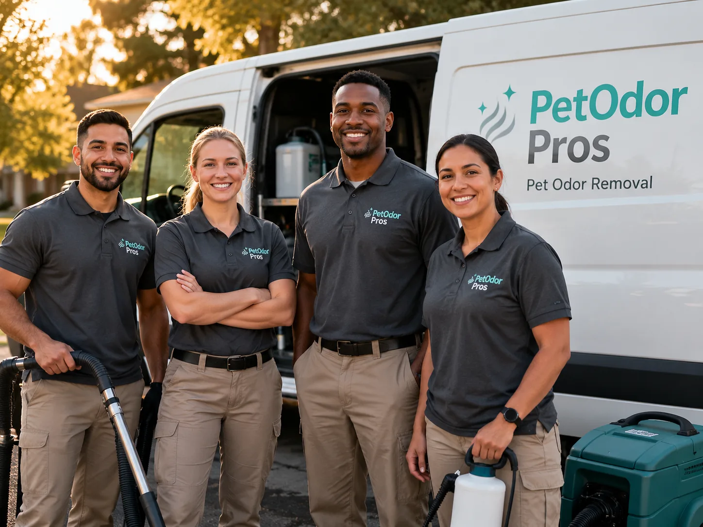 Pet Odor Removal team serving Pittsville, VA
